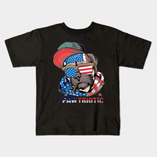 Pawtriotic Kids T-Shirt